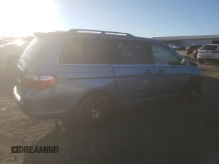 2005 Honda Odyssey TOURING with VIN 5FNRL38875B129436, listed as a Copart auction lot 89017365 with 0 mi miles and Salvage Title. Bid and sale history available at carsss.com. Image 3.