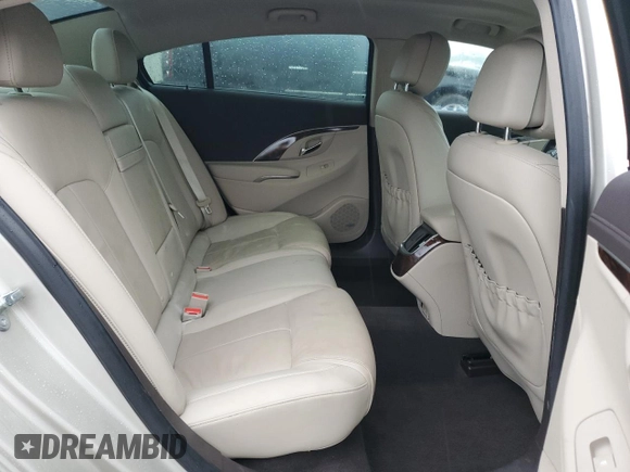 2014 Buick LaCrosse Leather с VIN 1G4GB5GR8EF138766, выставлен на аукционе Copart как лот 57898585 с пробегом 37 536 миль миль и Списание • Salvage title. История ставок и продаж доступна на DreamBid. Изображение 10.
