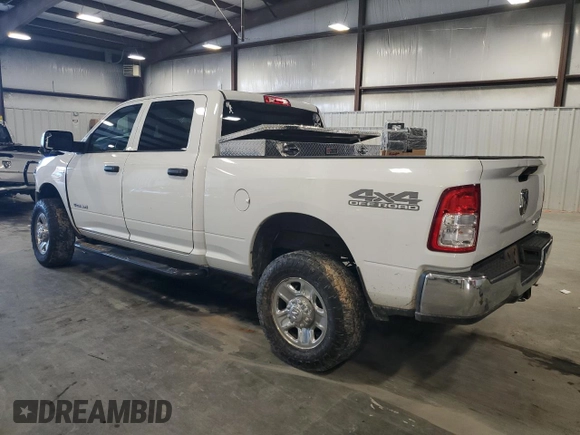 2021 Ram 2500 Tradesman with VIN 3C6UR5CJ7MG678553, listed as a Copart auction lot 42581565 with 79,963 mi miles and Salvage Title. Bid and sale history available at carsss.com. Image 2.
