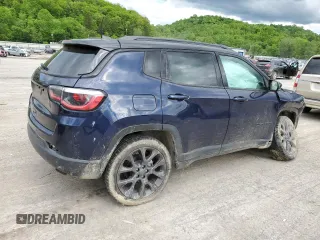 2019 Jeep Compass High Altitude with VIN 3C4NJDCB4KT675458, listed as a Copart auction lot 57132675 with 56,549 mi miles and Salvage title. Bid and sale history available at DreamBid. Image 3.