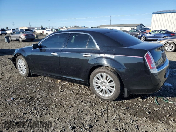 2013 Chrysler 300 Luxury Series with VIN 2C3CCASG8DH591205, listed as a Copart auction lot 42554345 with 101,789 mi miles and Salvage Title. Bid and sale history available at DreamBid. Image 2.