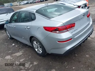 2019 Kia Optima LX with VIN 5XXGT4L36KG277787, listed as a IAAI auction lot 41717389 with 51,810 mi miles and . Bid and sale history available at carsss.com. Image 3.