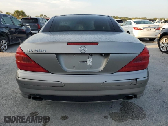 2004 Mercedes-Benz SL 500 with VIN WDBSK75F44F069123, listed as a Copart auction lot 51413095 with Not provided miles and Non repairable. Bid and sale history available at DreamBid. Image 6.