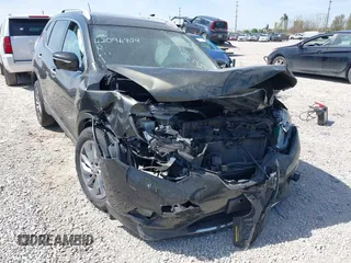 2015 Nissan Rogue SL with VIN 5N1AT2MV9FC813059, listed as a IAAI auction lot 42096904 with 121,494 mi miles and . Bid and sale history available at carsss.com. Image 6.