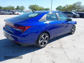 2023 Hyundai Elantra SEL with VIN KMHLS4AG2PU387529, listed as a IAAI auction lot 41825006 with 25,102 mi miles and . Bid and sale history available at carsss.com. Image 4.