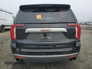 2021 GMC Yukon XL Denali with VIN 1GKS2JKL7MR175481, listed as a Copart auction lot 83849774 with 0 mi miles and Salvage Title. Bid and sale history available at carsss.com. Image 6.