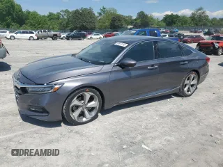 2018 Honda Accord Touring z VIN 1HGCV2F98JA045524, wystawiony jako Copart lot #54913195 z przebiegiem 99 933 mil mil oraz Szkoda całkowita • Salvage title. Historia ofert i sprzedaży dostępna na DreamBid. Obrazek 1.