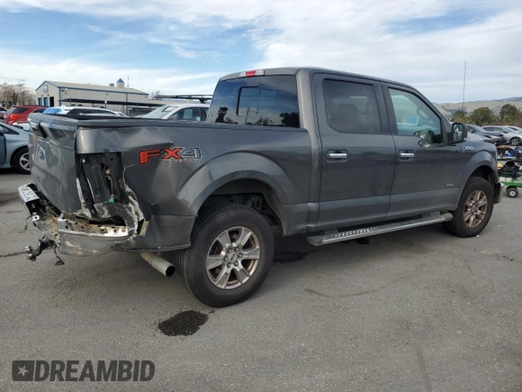2016 Ford F-150 XLT with VIN 1FTEW1EG6GKF85326, listed as a Copart auction lot 46695255 with 144,441 mi miles and Salvage Title. Bid and sale history available at carsss.com. Image 3.