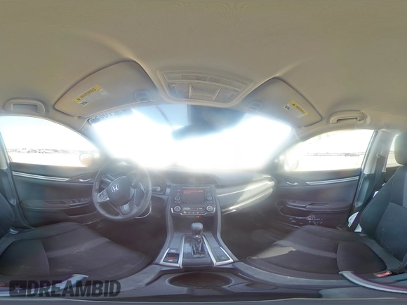 2019 Honda Civic LX with VIN 19XFC2F66KE032115, listed as a Copart auction lot 49278695 with 75,445 mi miles and Salvage Title. Bid and sale history available at DreamBid. Image 13.