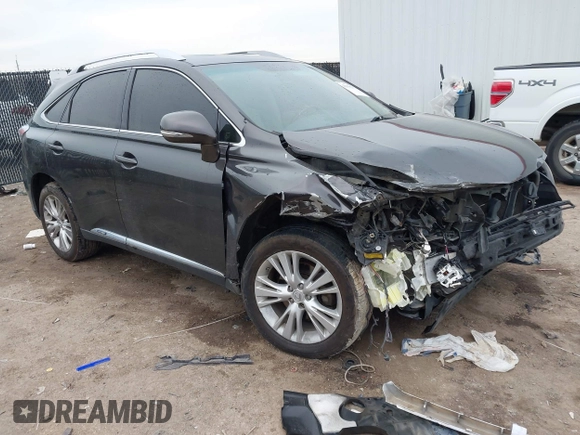 2010 Lexus RX 450h with VIN JTJBC1BA4A2400304, listed as a IAAI auction lot 41358277 with Not Provided miles and . Bid and sale history available at DreamBid. Image 1.