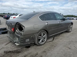 2006 Infiniti M45 with VIN JNKBY01E66M208055, listed as a Copart auction lot 70673254 with 144,719 mi miles and Salvage Title. Bid and sale history available at carsss.com. Image 3.