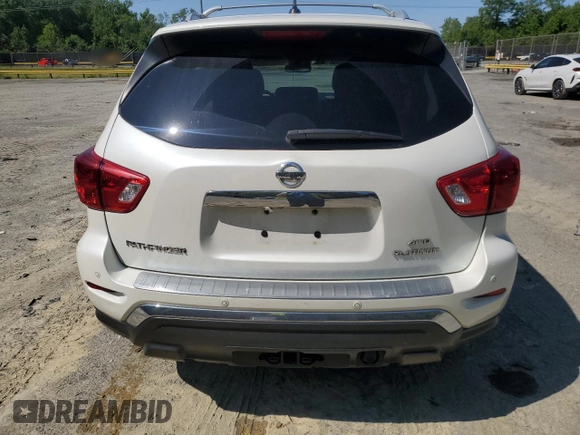 2017 Nissan Pathfinder SV z VIN 5N1DR2MM6HC684445, wystawiony jako Copart lot #59419275 z przebiegiem 104 627 mil mil oraz Czysty tytuł • Clean title. Historia ofert i sprzedaży dostępna na DreamBid. Obrazek 6.