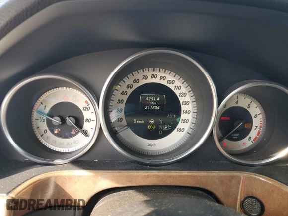 2014 Mercedes-Benz E 350 Sport with VIN WDDHF5KB3EA841153, listed as a Copart auction lot 55560935 with 211,504 mi miles and Clean Title. Bid and sale history available at DreamBid. Image 9.