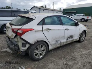 2013 Hyundai Elantra GT with VIN KMHD35LE1DU106903, listed as a Copart auction lot 72471284 with 0 mi miles and Clean Title. Bid and sale history available at carsss.com. Image 3.