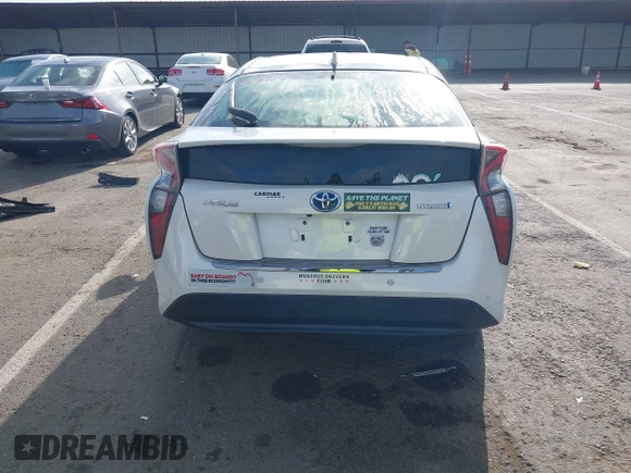 2017 Toyota Prius Two with VIN JTDKARFU9H3050782, listed as a IAAI auction lot 41988295 with 103,009 mi miles and . Bid and sale history available at DreamBid. Image 17.