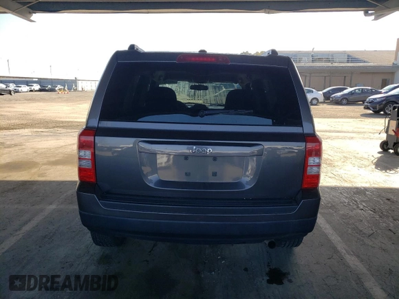 2017 Jeep Patriot Sport with VIN 1C4NJPBA5HD136386, listed as a Copart auction lot 54973515 with 214,172 mi miles and Clean Title. Bid and sale history available at carsss.com. Image 6.