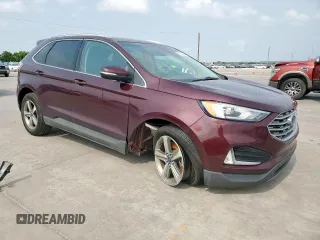 2019 Ford Edge SEL with VIN 2FMPK4J90KBB68182, listed as a Copart auction lot 57158435 with 71,598 mi miles and Salvage title. Bid and sale history available at DreamBid. Image 4.