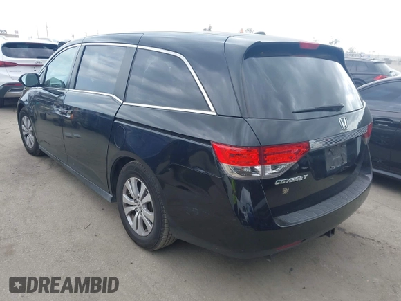 2014 Honda Odyssey EX-L z VIN 5FNRL5H69EB007106, wystawiony jako IAAI lot #41916202 z przebiegiem 164 040 mil mil oraz . Historia ofert i sprzedaży dostępna na DreamBid. Obrazek 3.