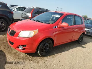 2009 Pontiac G3 z VIN KL2TD66E99B662316, wystawiony jako Copart lot #68462114 z przebiegiem 130 601 mil mil oraz Szkody całkowita. Historia ofert i sprzedaży dostępna na DreamBid. Obrazek 1.