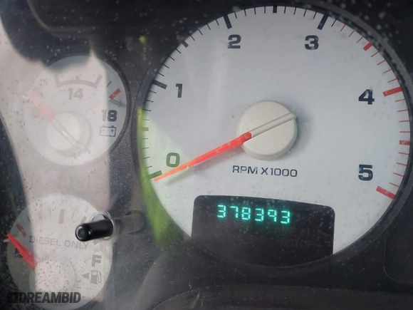 2003 Dodge Ram 2500 ST with VIN 3D7KU28C03G791126, listed as a IAAI auction lot 41903862 with 378,393 mi miles. Bid and sale history available at carsss.com. Image 14.