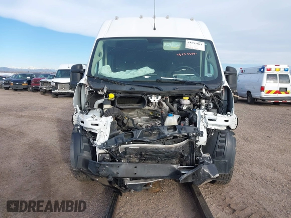 2021 Ram ProMaster Cargo with VIN 3C6LRVBG4ME542149, listed as a IAAI auction lot 41593841 with 70,022 mi miles. Bid and sale history available at carsss.com. Image 13.