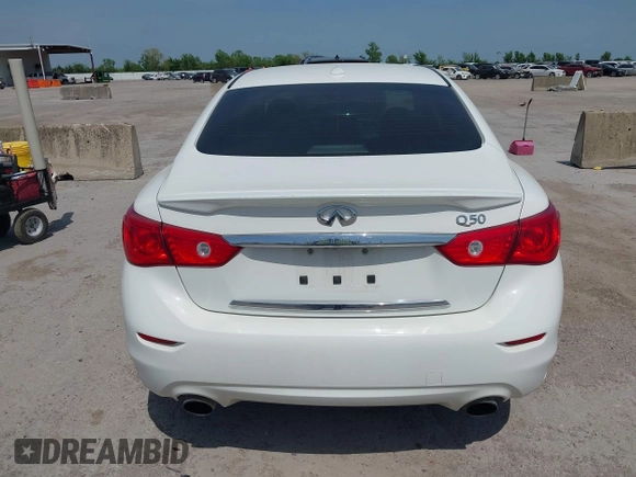 2017 Infiniti Q50 Premium with VIN JN1EV7AP6HM742437, listed as a IAAI auction lot 42018723 with 85,608 mi miles and . Bid and sale history available at DreamBid. Image 16.