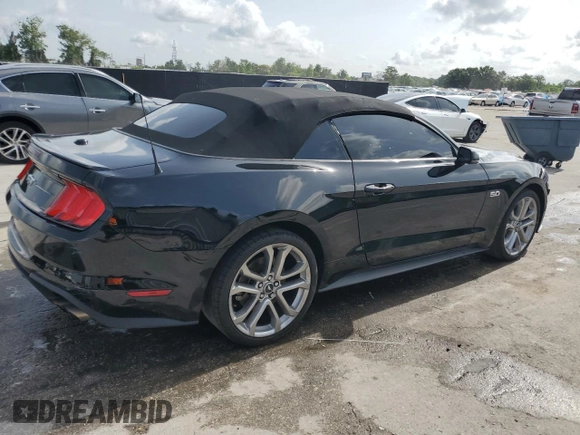 2022 Ford Mustang GT Premium с VIN 1FATP8FF5N5147997, выставлен на аукционе Copart как лот 59664415 с пробегом 41 018 миль миль и Списание • Salvage title. История ставок и продаж доступна на DreamBid. Изображение 3.