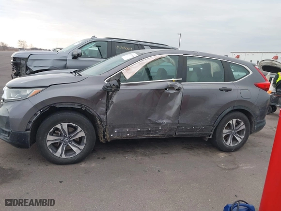 2017 Honda CR-V LX with VIN 7FARW5H32HE002156, listed as a IAAI auction lot 41697635 with 68,125 mi miles. Bid and sale history available at carsss.com. Image 14.