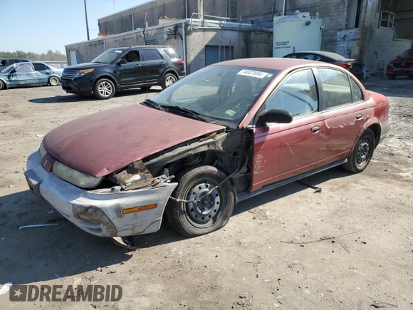 1997 Saturn SL with VIN 1G8ZF5285VZ412630, listed as a Copart auction lot 74937694 with 165,371 mi miles and Salvage Title. Bid and sale history available at carsss.com. Image 1.