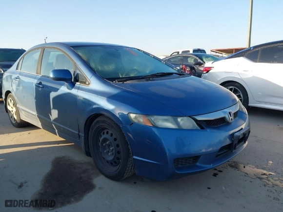 2010 Honda Civic Sdn LX with VIN 19XFA1F51AE068364, listed as a IAAI auction lot 41992359 with 227,012 mi miles. Bid and sale history available at carsss.com. Image 1.
