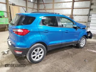 2018 Ford EcoSport SE z VIN MAJ3P1TE5JC206152, wystawiony jako Copart lot #84509564 z przebiegiem 16 825 mil mil oraz Szkoda całkowita • Salvage title. Historia ofert i sprzedaży dostępna na DreamBid. Obrazek 3.