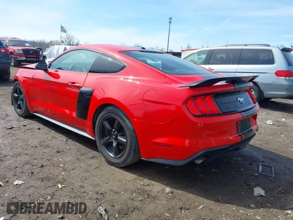 2019 Ford Mustang EcoBoost with VIN 1FA6P8TH6K5197340, listed as a IAAI auction lot 41846843 with 85,272 mi miles and . Bid and sale history available at carsss.com. Image 3.