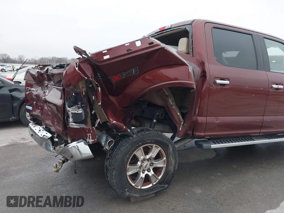 2015 Ford F-150 XLT with VIN 1FTEW1EF6FKE29664, listed as a IAAI auction lot 41548851 with 280,811 mi miles. Bid and sale history available at carsss.com. Image 6.