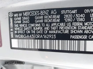 1994 Mercedes-Benz S with VIN WDBGA43E0RA162923, listed as a IAAI auction lot 42012249 with 107,498 mi miles and . Bid and sale history available at DreamBid. Image 9.