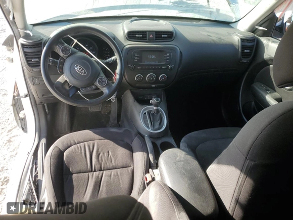 2017 Kia Soul with VIN KNDJN2A28H7467784, listed as a Copart auction lot 83658504 with 121,981 mi miles and Salvage Title. Bid and sale history available at carsss.com. Image 8.