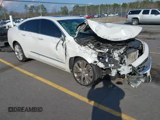 2016 Chevrolet Impala LTZ with VIN 2G1145S30G9179002, listed as a IAAI auction lot 41526125 with 122,177 mi miles. Bid and sale history available at carsss.com. Image 1.