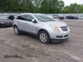2010 Cadillac SRX Luxury Collection z VIN 3GYFNAEY3AS558199, wystawiony jako IAAI lot #42355981 z przebiegiem Nie podano mil oraz . Historia ofert i sprzedaży dostępna na DreamBid. Obrazek 1.