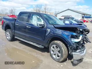 2023 Ford F-150 XL with VIN 1FTFW1E82PFC58654, listed as a IAAI auction lot 41976792 with 28,664 mi miles and . Bid and sale history available at DreamBid. Image 1.