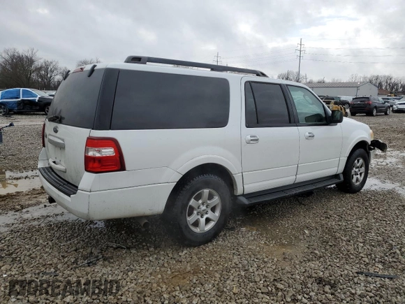 2010 Ford Expedition EL SSV with VIN 1FMJK1G58AEA87913, listed as a Copart auction lot 43518355 with 0 mi miles and Salvage Title. Bid and sale history available at carsss.com. Image 3.