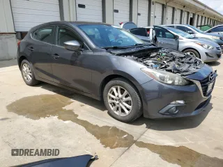 2015 Mazda 3 i Touring with VIN JM1BM1L74F1255247, listed as a Copart auction lot 60755455 with 102,554 mi miles and Salvage title. Bid and sale history available at DreamBid. Image 4.
