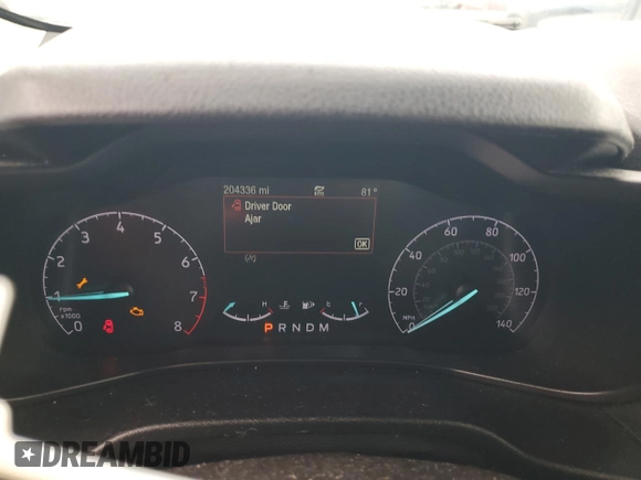 2020 Ford Transit Connect XL z VIN NM0LS7E29L1454057, wystawiony jako Copart lot #64944805 z przebiegiem 204 336 mil mil oraz Czysty tytuł • Clean title. Historia ofert i sprzedaży dostępna na DreamBid. Obrazek 9.