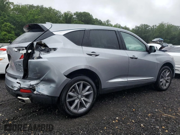 2023 Acura RDX Technology с VIN 5J8TC2H52PL005744, выставлен на аукционе Copart как лот 60807205 с пробегом 35 036 миль миль и Списание • Salvage title. История ставок и продаж доступна на DreamBid. Изображение 3.