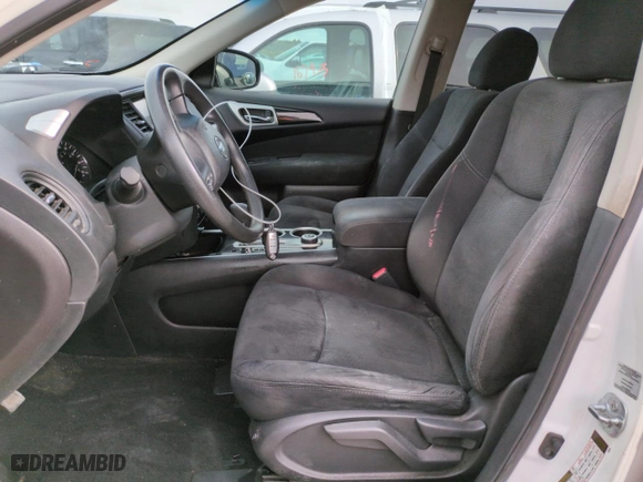 2015 Nissan Pathfinder Platinum with VIN 5N1AR2MMXFC652985, listed as a Copart auction lot 48891735 with 97,243 mi miles and Salvage Title. Bid and sale history available at carsss.com. Image 7.