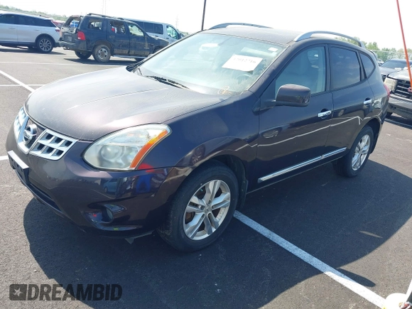 2013 Nissan Rogue S with VIN JN8AS5MVXDW645621, listed as a IAAI auction lot 42012716 with 164,155 mi miles and . Bid and sale history available at DreamBid. Image 2.