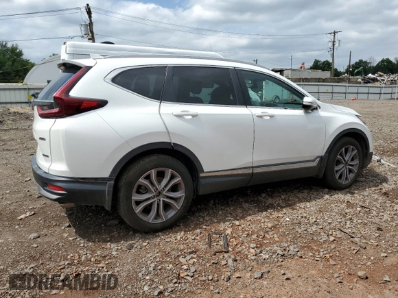 2021 Honda CR-V Touring with VIN 7FARW2H92ME001201, listed as a Copart auction lot 68974564 with 83,760 mi miles and Salvage Title. Bid and sale history available at carsss.com. Image 3.