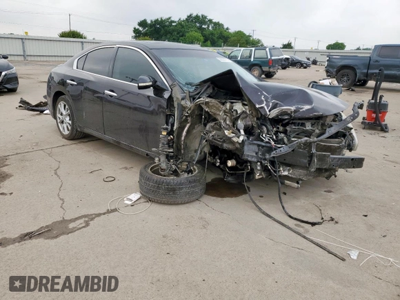 2014 Nissan Maxima SV with VIN 1N4AA5AP2EC913977, listed as a Copart auction lot 56556775 with Not provided miles and Salvage title. Bid and sale history available at DreamBid. Image 4.