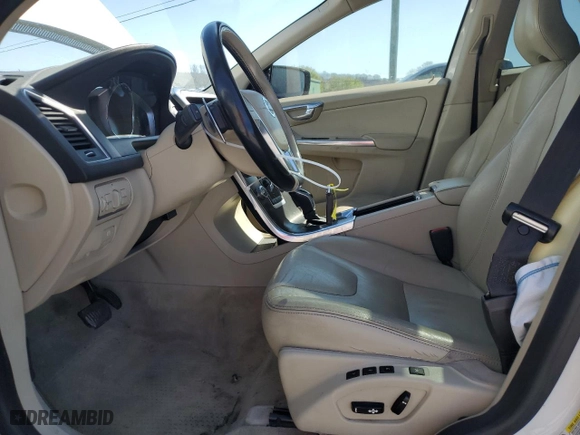 2015 Volvo XC60 T6 with VIN YV4902RK7F2650865, listed as a Copart auction lot 50157795 with 179,402 mi miles and Salvage Title. Bid and sale history available at carsss.com. Image 7.