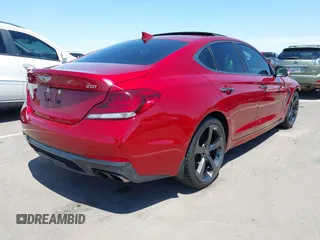 2019 Genesis G70 Advanced with VIN KMTG44LA7KU034108, listed as a IAAI auction lot 42478587 with 40,611 mi miles and . Bid and sale history available at DreamBid. Image 4.
