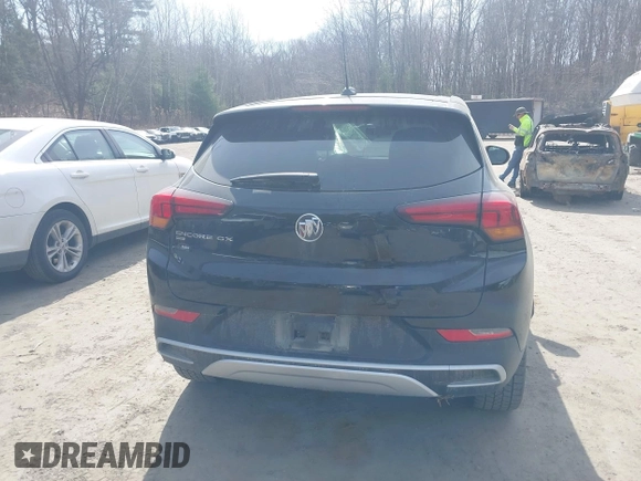 2022 Buick Encore GX Preferred with VIN KL4MMCSLXNB083487, listed as a IAAI auction lot 42062244 with 32,159 mi miles and . Bid and sale history available at DreamBid. Image 16.