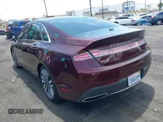 2017 Lincoln MKZ Reserve with VIN 3LN6L5E93HR619155, listed as a IAAI auction lot 42588411 with 60,140 mi miles and . Bid and sale history available at DreamBid. Image 3.